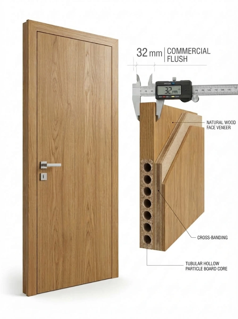 32mm Door Thickness Caliper Measurement