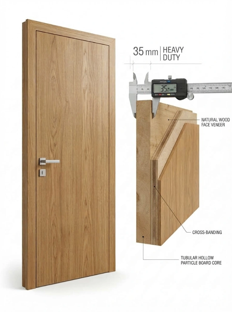 35mm Door Thickness Caliper Measurement